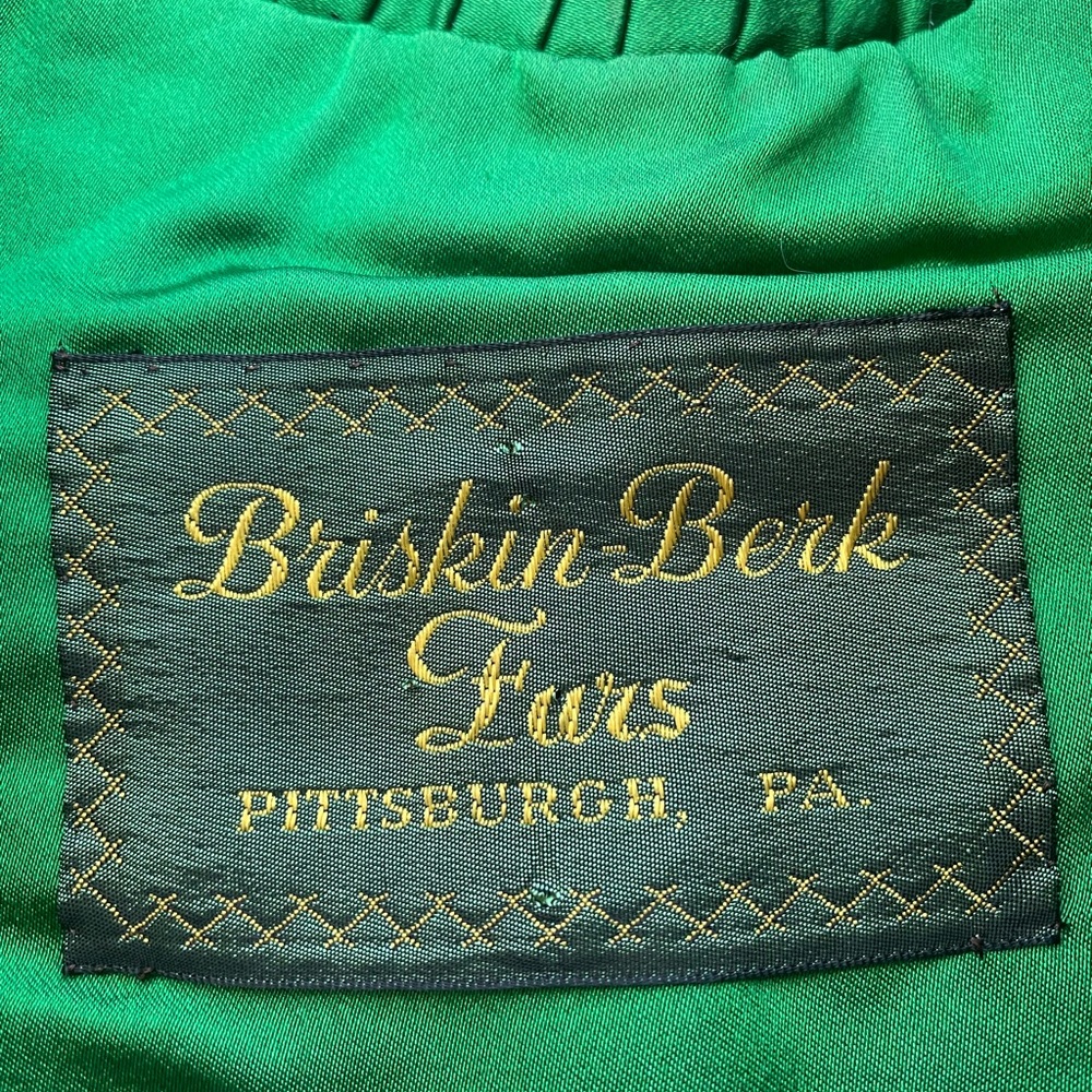 VINTAGE Real Fur Jacket by Briskin-Berk Furs - Picture 6 of 8